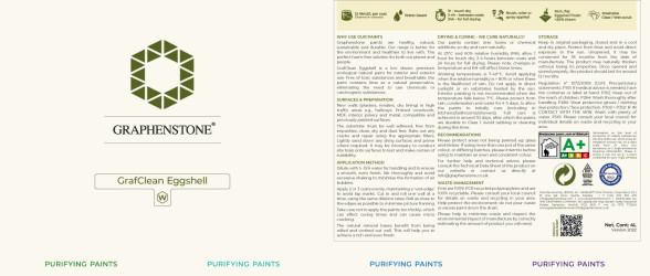 cream.graphics labels product packaging